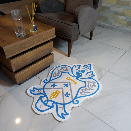 Kappa Kappa Gamma Coat of Arms Rug – Officially Licensed Sorority Decor