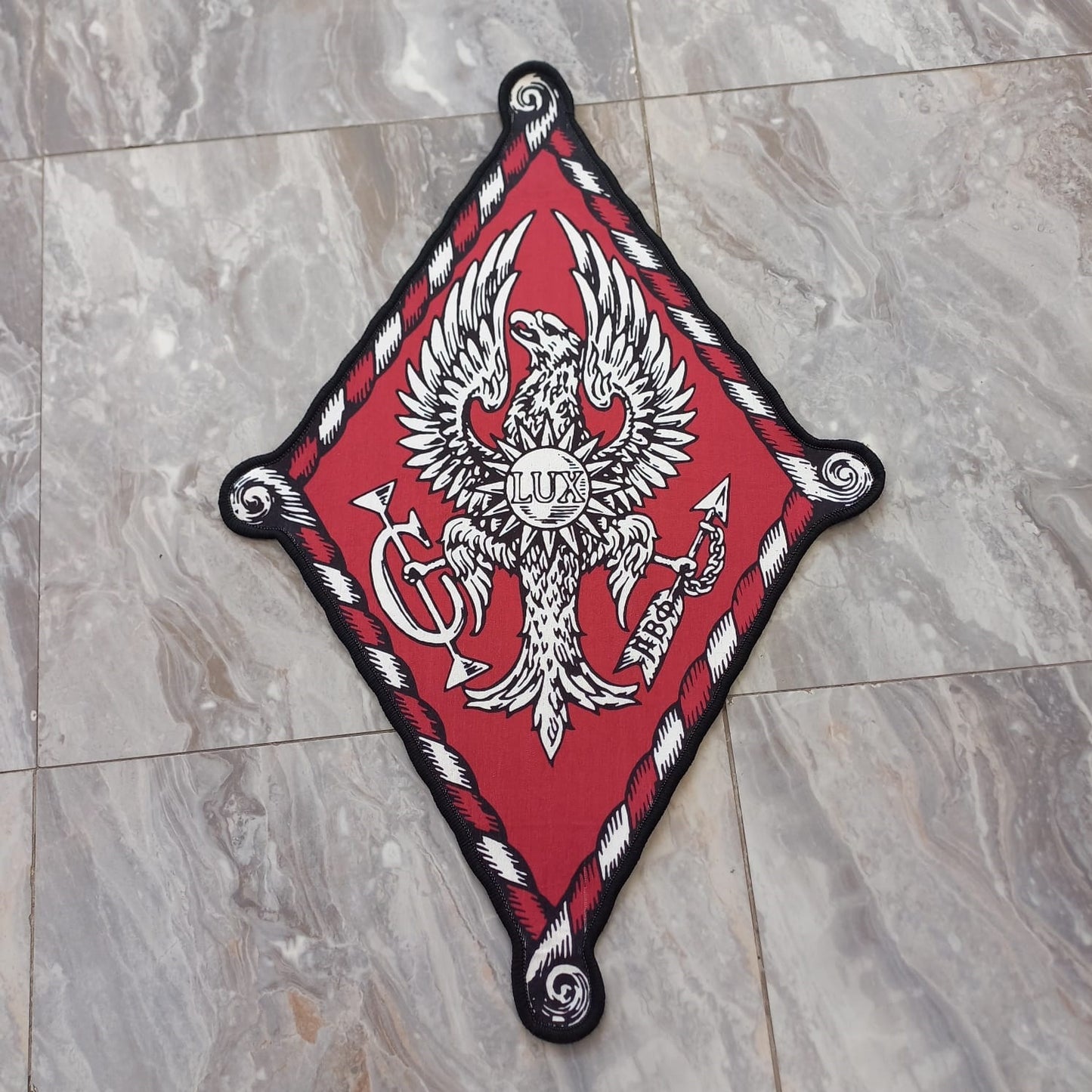 Pi Beta Phi Crest Rug – Officially Licensed Sorority Decor