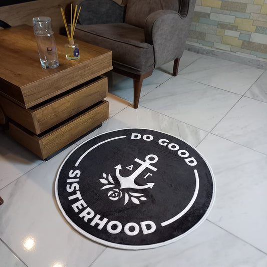 Delta Gamma “Do Good Sisterhood” Rug – Officially Licensed Sorority Decor